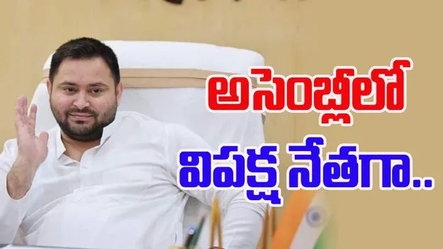 Tejashwi Yadav: బిహార్ అసెంబ్లీలో విపక్ష నేతగా తేజస్వి ఎన్నిక
